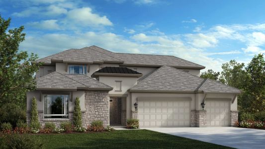New construction Single-Family house 800 Great Lawn Bend, Liberty Hill, TX 78642 Grayson- photo 0 0