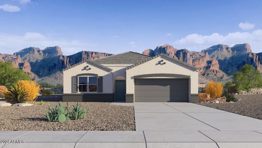 New construction Single-Family house 5114 E Diatomite Drive, San Tan Valley, AZ 85143 - photo 0