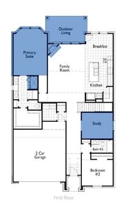 New construction Single-Family house 1504 Palo Duro Way, Celina, TX 75009 Richmond Plan- photo