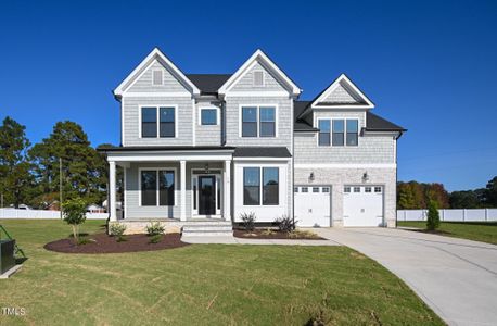 New construction Single-Family house 30 N Bream Court, Angier, NC 27501 Hallman- photo 0