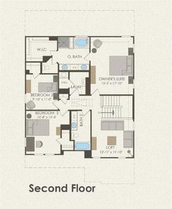 Pulte Homes, Lochridge floor plan