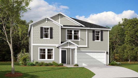 New construction Single-Family house Prelude - 50' Homesites, 401 Barrington Run Boulevard, Zebulon, NC 27597 - photo