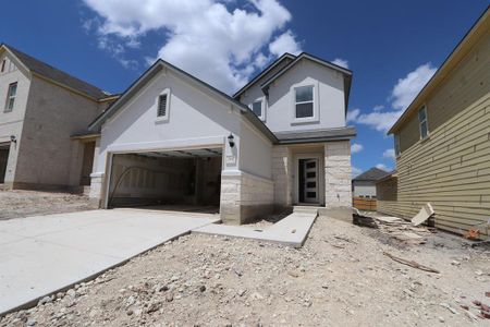 New construction Single-Family house 704 Drystone Trl, Liberty Hill, TX 78642 Rhapsody 2- photo 0