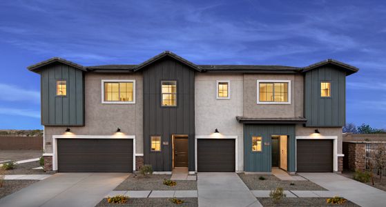 New construction Townhouse house 7570 Donner Drive, Laveen, AZ 85339 Vela- photo 0