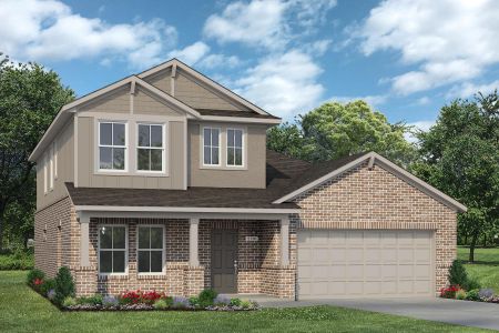 New construction Single-Family house Oaks 2051, 1229 Terrace View Drive, Georgetown, TX 78628 - photo