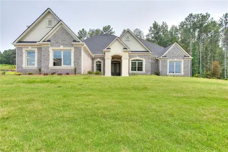 New construction Single-Family house 2006 Fontainbleau Drive, Conyers, GA 30094 Redbud- photo 0