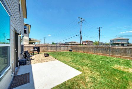 New construction Single-Family house 13216 Nancy Reagan St, Manor, TX 78653 - photo 25 25