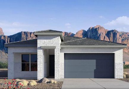 New construction Single-Family house 15657 W Desert Hollow Drive, Surprise, AZ 85387 - photo 0 0