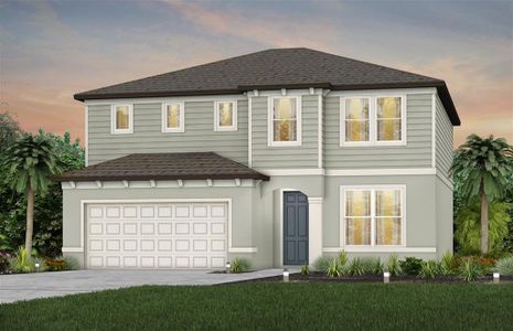 New construction Single-Family house 3874 Ivy Springs Lane, Land O' Lakes, FL 34638 - photo 0