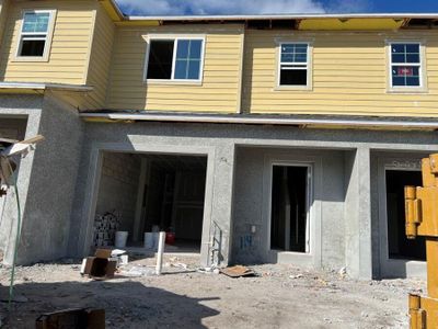 New construction Townhouse house 4556 Campsite Loop, Orlando, FL 32824 Santa Rosa- photo 0