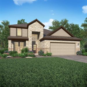 New construction Single-Family house 3351 Climbing Gardens Drive, Conroe, TX 77301 - photo 0 0