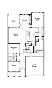 New construction Single-Family house 30710 Verdant Meadow Court, Fulshear, TX 77423 Middleton Plan- photo 2 2