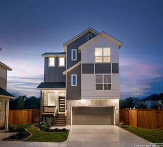 New construction Single-Family house 9311 Stillwater Pass, San Antonio, TX 78254 Flynn- photo 0