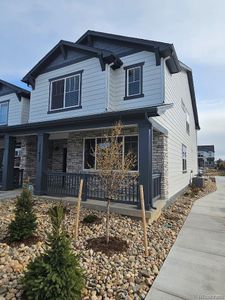 New construction Townhouse house 11431 W Grand Drive, Littleton, CO 80127 The Woodland- photo 0