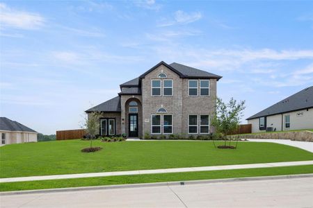 New construction Single-Family house 1128 Willow Lake Drive, DeSoto, TX 75115 Caroline 2F- photo 0