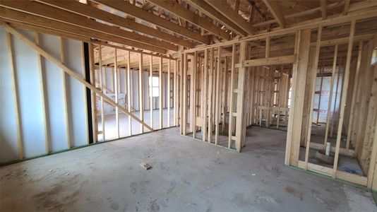 New construction Single-Family house 922 Palo Brea Loop, Hutto, TX 78634 Livingston Homeplan- photo 23 23