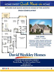 New construction Single-Family house 29626 Cedar Elm Way, Houston, TX 77375 The Omni- photo 2 2