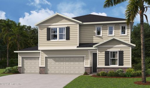 New construction Single-Family house 664 Bartram Downs Road, Orange Park, FL 32065 Moonstone- photo 0 0
