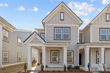 New construction Townhouse house 4013 Crooked Spruce Court, Matthews, NC 28105 Duet- photo 0 0