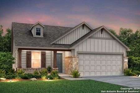 New construction Single-Family house 4009 Sun Meadow Ln, Seguin, TX 78155 Independence- photo 0
