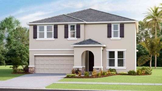 New construction Single-Family house 6838 Broad River Avenue, Land O' Lakes, FL 34638 Himingway- photo 0