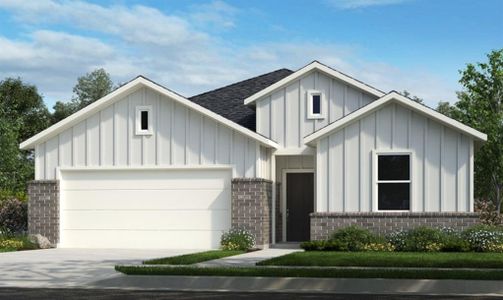New construction Single-Family house 21846 Redwood Bluff Trail, Cypress, TX 77433 Rayburn- photo 0 0