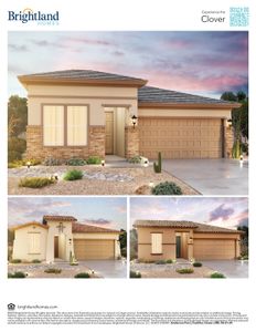 New construction Single-Family house 2066 S. 242Nd Lane, Buckeye, AZ 85326 Castillo Series - Clover- photo 1 1
