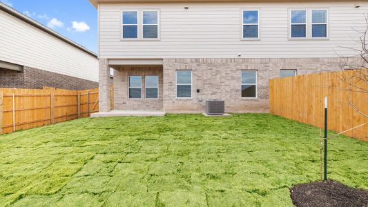 New construction Duplex house 14801-B Grey Ghost Way, Manor, TX 78653 The Sycamore- photo 43 43