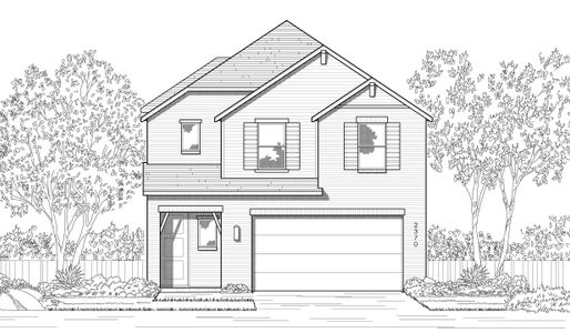 New construction Single-Family house 607 Sagebrush Trail, Sherman, TX 75092 Angelico Plan- photo 0