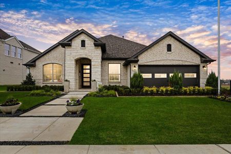New construction Single-Family house 3736 Topeka Trail Drive, Heartland, TX 75126 Princeton - photo 1 1
