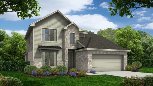 New construction Single-Family house Georgetown 50's, 8419 Shyleaf Court, Fulshear, TX 77441 - photo