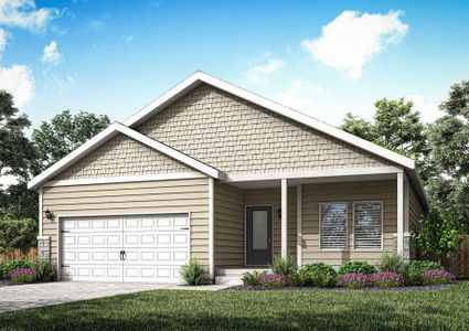 The Ascent is a beautiful single story home siding.