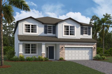 New construction Single-Family house Sonoma II, 5950 Newberry Pines Avenue, Wesley Chapel, FL 33545 - photo