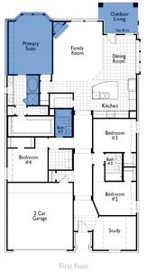 New construction Single-Family house 1917 Midhurst Drive, Forney, TX 75126 Davenport Plan- photo 1 1