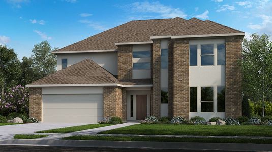 New construction Single-Family house Amethyst, 1720 Tanner Brook Lane, Friendswood, TX 77546 - photo