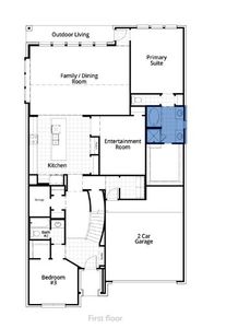 New construction Single-Family house Cambridge Plan, 807 Fort Stockton, San Antonio, TX 78245 - photo