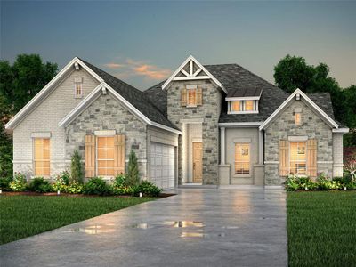 New construction Single-Family house 4018 Eagles Bluff, Midlothian, TX 76065 Thorton- photo 0