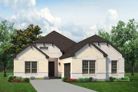 New construction Single-Family house 420 Lamb Lane, Waxahachie, TX 75167 Redwood JS- photo 0