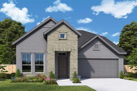 New construction Single-Family house 410 Embden Rim Drive, Willis, TX 77318 The Thornleigh- photo 0 0