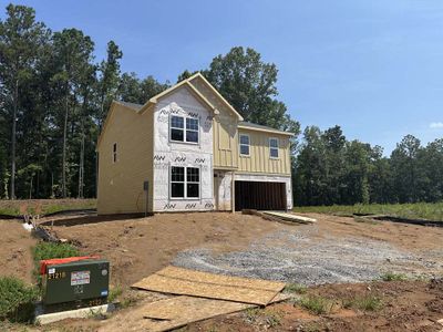 Front Exterior Construction Progress