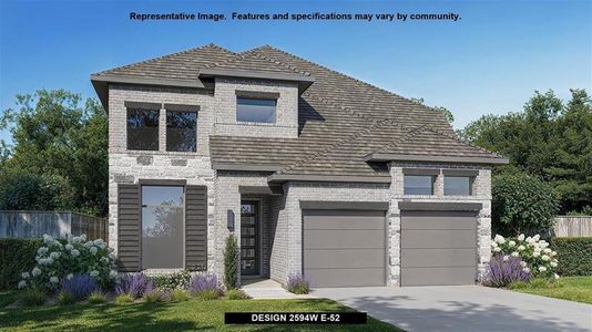 New construction Single-Family house 4419 Lazy Grains Lane, Fulshear, TX 77441 Design 2594W- photo 0 0