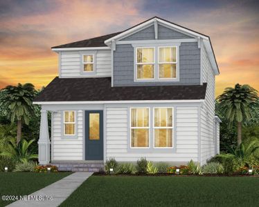 New construction Single-Family house 259 Plum Orchard Lane, Yulee, FL 32097 Monterey- photo 0