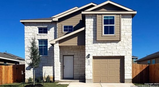 New construction Single-Family house 6826 Rondo Measure, San Antonio, TX 78252 2084 - ELEV A - THE REESE- photo 0