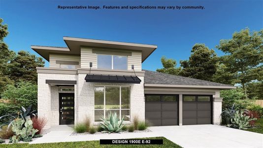 New construction Single-Family house Design 1900E, 222 Navarro, Boerne, TX 78006 - photo