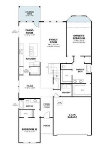 New construction Single-Family house 3701 Monte Carlo Lane, Denton, TX 76210 Balcones - Reserve Series- photo 1 1