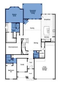 New construction Single-Family house 521 Lavender Drive, Van Alstyne, TX 75495 Sheffield Plan- photo 1 1