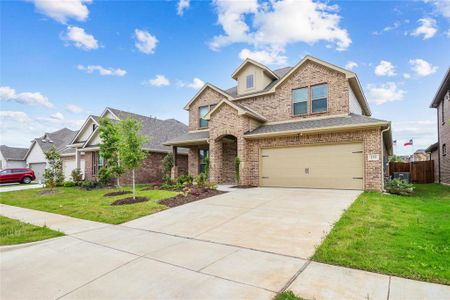 New construction Single-Family house 233 Allegheny Drive, Burleson, TX 76028 The Brazos- photo 1 1