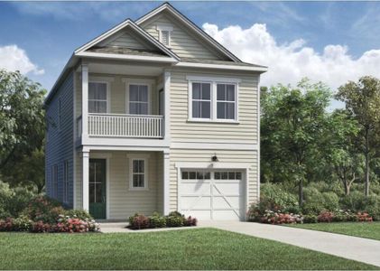 New construction Townhouse house 156 Hawthorne Landing Drive, Goose Creek, SC 29445 Wynter Lowcountry- photo 0