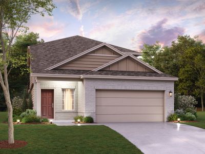 New construction Single-Family house Gardenia, 5702 Dawning Sun Street, Fulshear, TX 77441 - photo