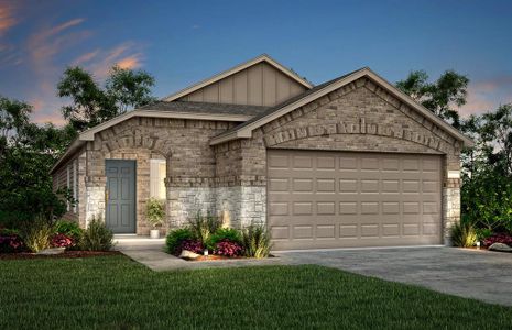 New construction Single-Family house 16424 Canary Ledge Lane, Conroe, TX 77302 Taft- photo 0